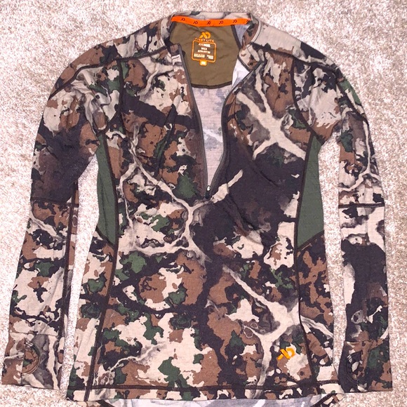 First Lite | Tops | First Lite Womens Aerowool Wick Ultralight 5 Zip ...